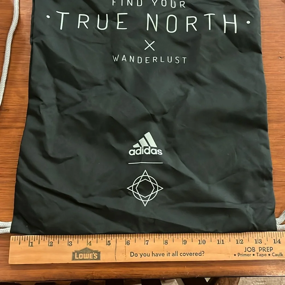 Adidas X Wanderlust Find Your True North Music Festival Gym Bag sack Backpack